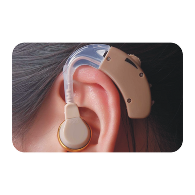 +130dB Behind-The-Ear Hearing Aid