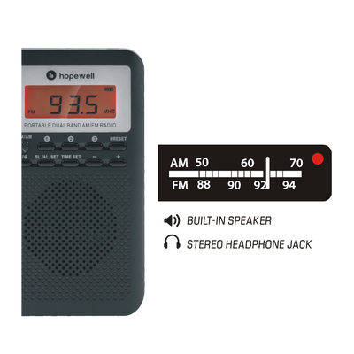 Portable Digital AM/FM Radio